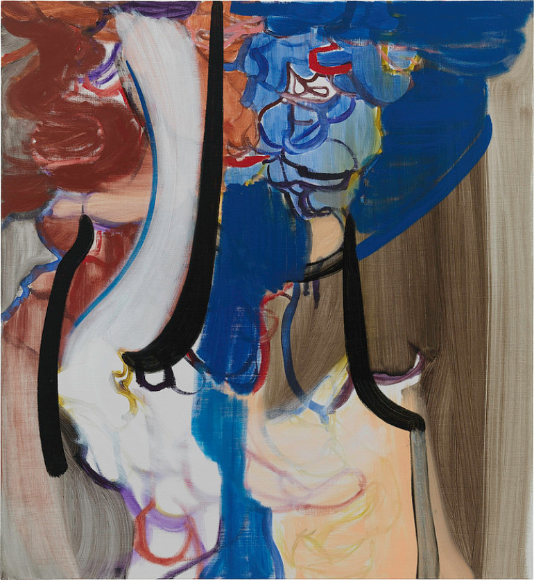 Liliane Tomasko: The Slow Reveal, 2015, oil on linen, 152.4 x 139.7 cm / 60 x 55 in | Liliane Tomasko: Sense | Saturday 28 November 2015  – Saturday 16 January 2016 | Kerlin Gallery