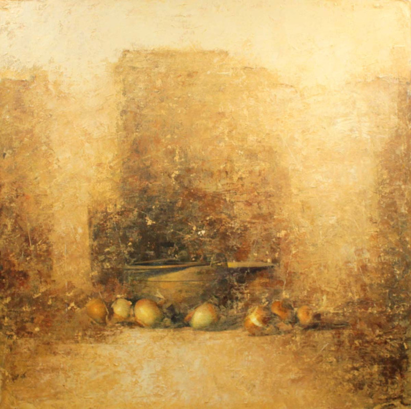 Allan Madsen: Still Life with Onions | Christmas Group Exhibition | Saturday 5 December  – Thursday 24 December 2015 | Gormleys Fine Art, Dublin