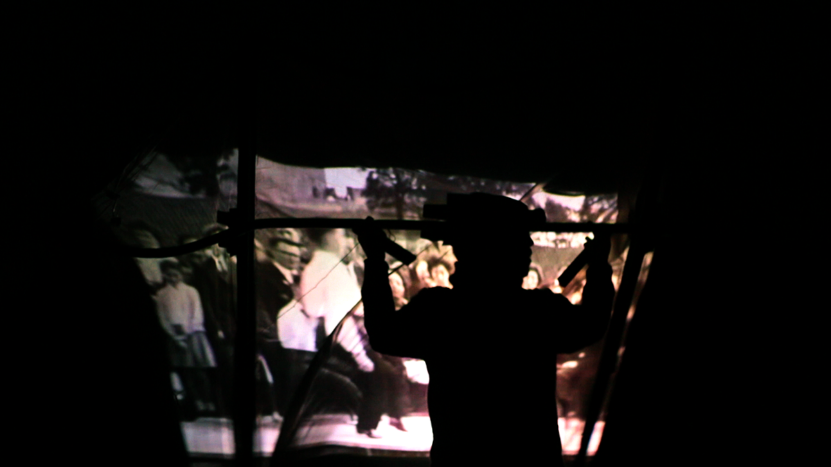 Ella De Burca: Sorry not Sorry, Still #1, 2015 | Ruth Clinton, Niamh Moriarty and Ella De Burca: Transhistorical Terrain | Thursday 10 December 2015  – Saturday 13 February 2016 | Draíocht