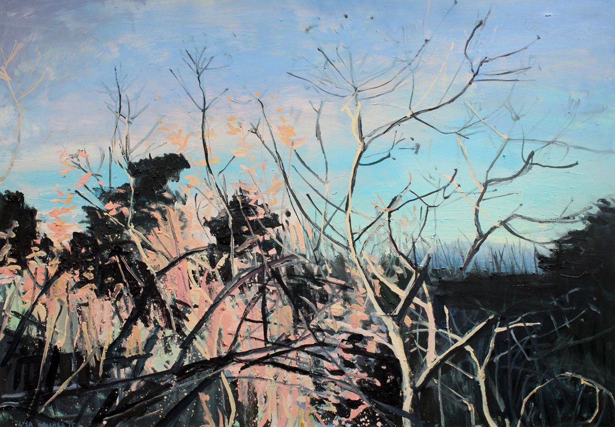 Lisa Ballard: Blue Twilight Trees | Winter Exhibition | Tuesday 5 January  – Saturday 30 January 2016 | Gormleys Fine Art, Dublin