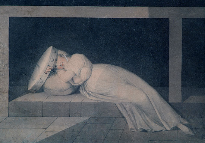 Adam Buck: Tambourina, c.1820 | Adam Buck (1759 –1833):  A Regency Artist from Cork | Thursday 4 February  – Saturday 9 April 2016 | Crawford Art Gallery