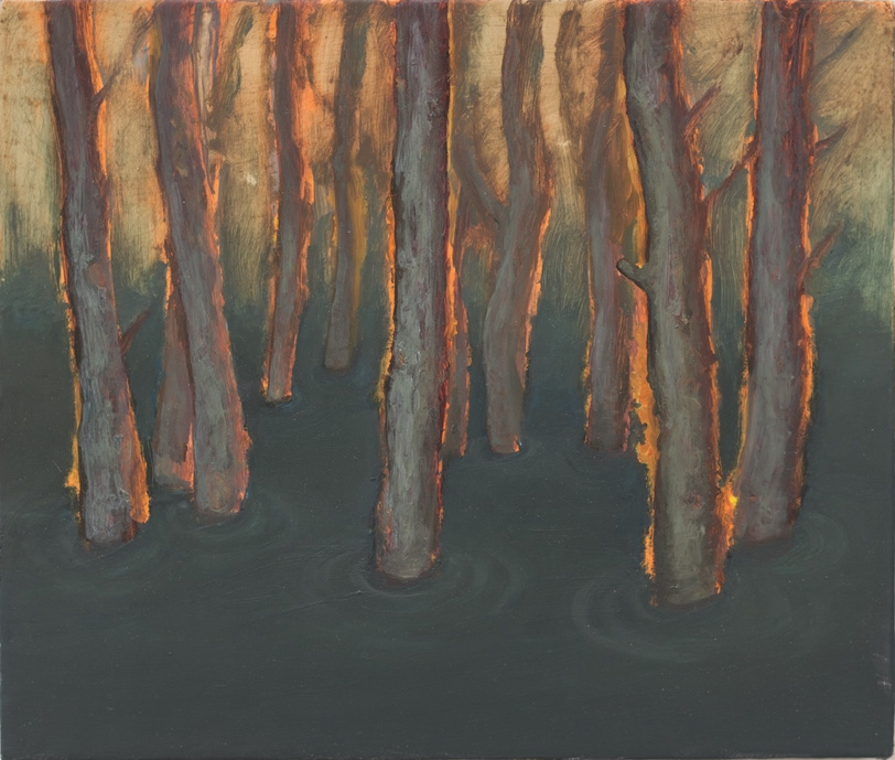 Ben Readman: Symbiosis, oil on handmade gesso on linen | Denis Kelly: Edge • Ben Readman: Circadian | Saturday 12 March  – Friday 29 April 2016 | Municipal Gallery