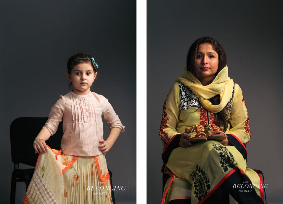 Roma Traveller / Northern Ireland. ©Laurence Gibson • Pakistan / Northern Ireland ©Laurence Gibson | International Women’s Day Exhibition | Tuesday 1 March  – Friday 11 March 2016 | 