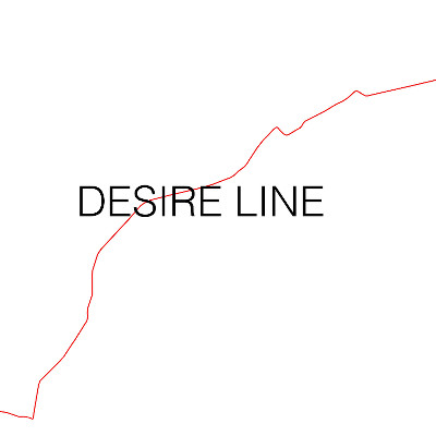 Desire Line |  Golden Thread Gallery 
23-29 Queen Street Belfast BT1 6EA | Thursday 25 February to Saturday 16 April 2016 | to 