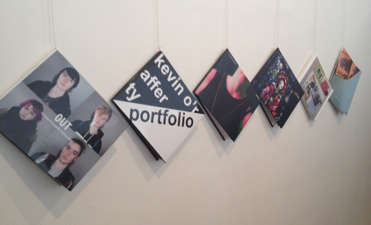 
Selected photobooks from the Photography graduates of Colaiste Dhulaigh College of Further Education.


&nbsp; | Colaiste Dhúlaigh Graduate Exhibition 2016 | Wednesday 25 May  – Sunday 29 May 2016 | Photo Museum Ireland