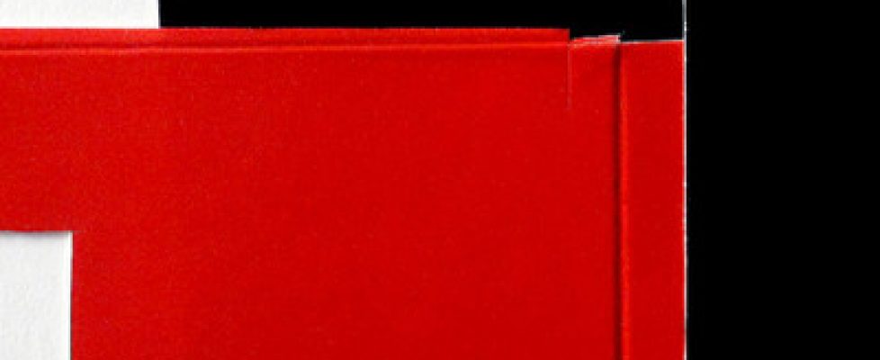 James O'Connor, Working Collage, 2014, paper collage, 8.4 x 16.6 sq