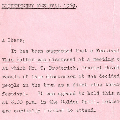 Sally Blake Archive |  Regional Cultural Centre 
Port Road, Letterkenny Co. Donegal | Tuesday 17 May to Saturday 28 May 2016 | to 