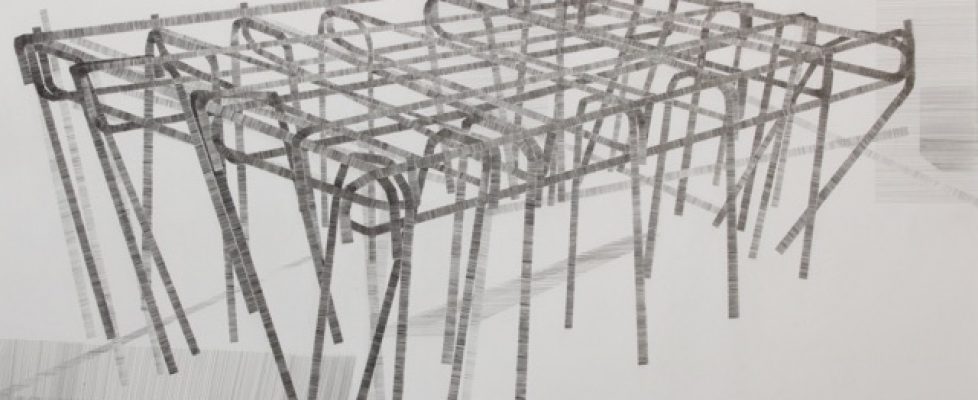 Underpinning, pencil on paper, 76x 56cm, 2016 (1)