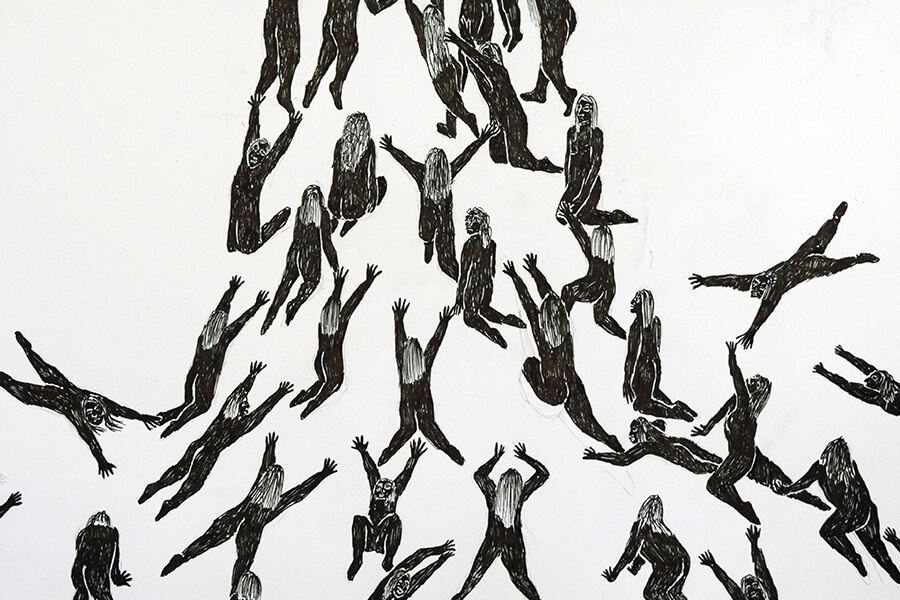 Sofya Mikhaylova: Fountain, 2015 | Not Necessarily Naughty | Monday 4 July  – Saturday 20 August 2016 | Rua Red