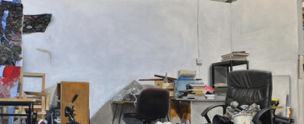 Studio Space 3 Oil on Canvas sq