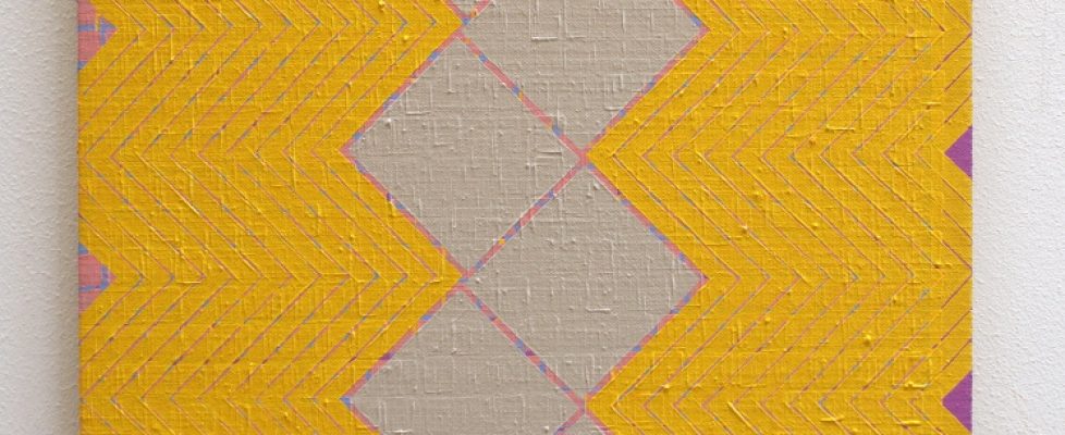 Afternoon Tea in Dubai, 2016, oil on linen, 45cm x 36cm