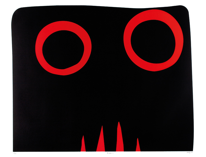 John Kelly: Bubbles, 2015, etching, edition 99, 56cm x 69cm | John Kelly: The Moo Brew Etchings and Hanging Rock | Wednesday 7 September  – Sunday 25 September 2016 | 