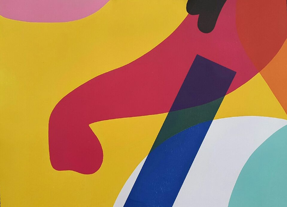 Maser: Untitled VII, woodblock, image and paper size 76 x 101 | MASER | Friday 11 November  – Saturday 3 December 2016 | Graphic Studio Gallery