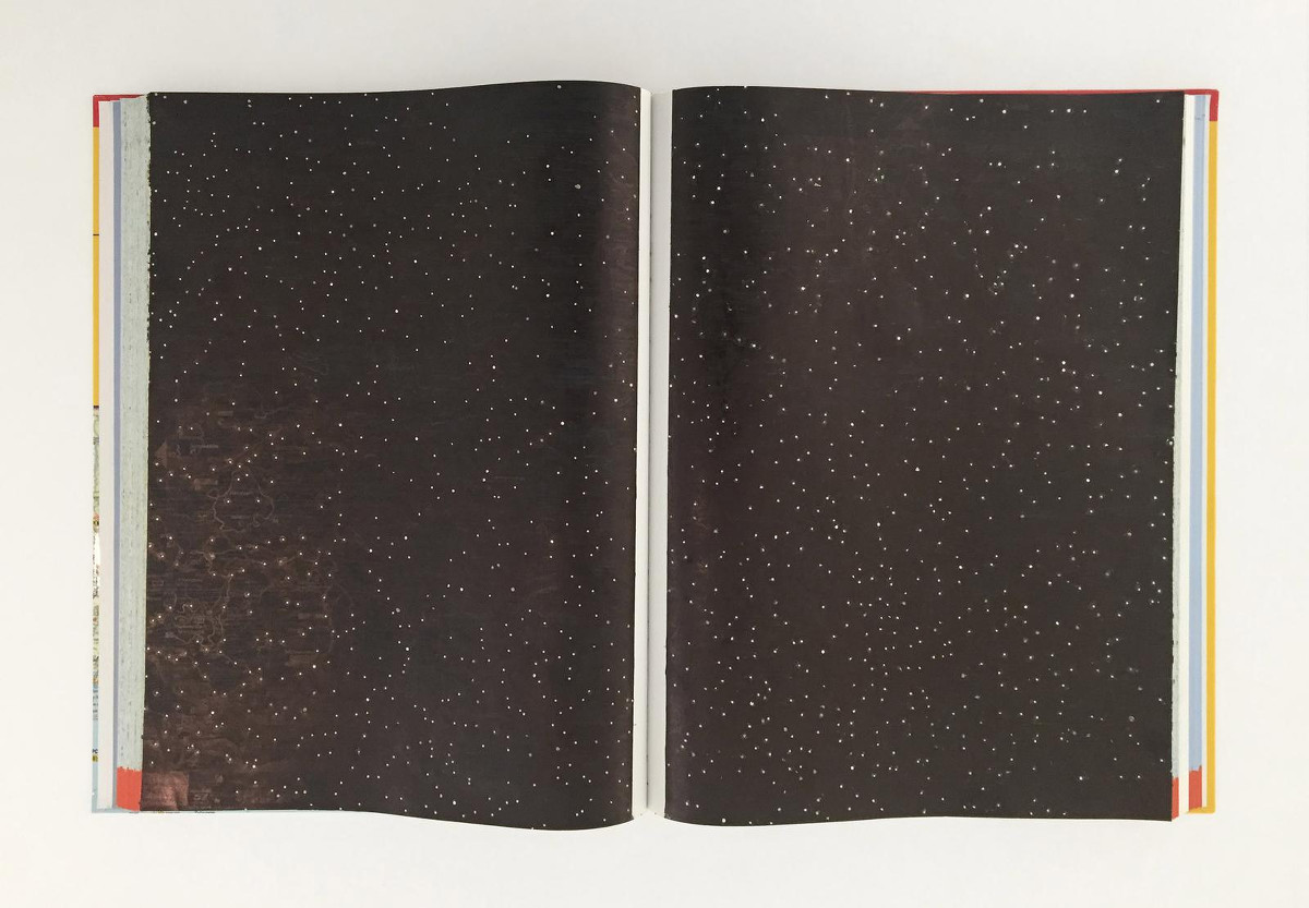 Kathy Prendergast: Linz/Wien, 2014 Atlas, ink, 45 x 30.5 x 1 cm / 17.7 x 12 x .4 in | Kathy Prendergast: Atlas | Saturday 29 October  – Saturday 10 December 2016 | Kerlin Gallery