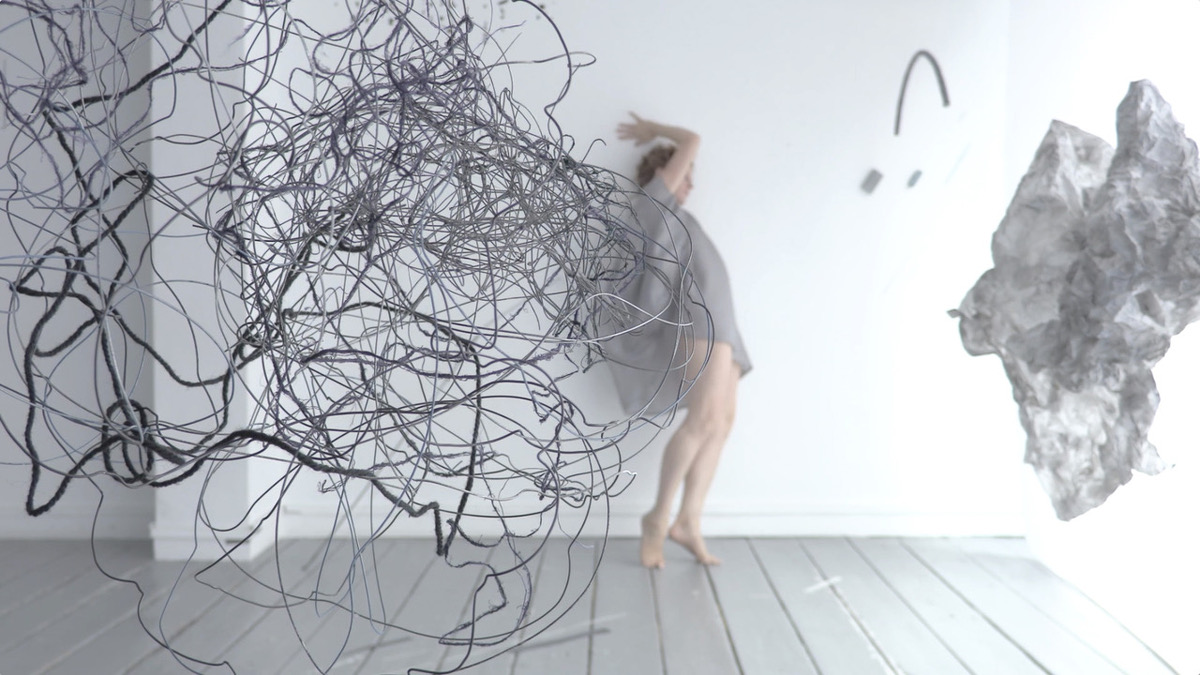 Joanna Kidney and Liadain Herriott: Skimming Stones, video still by Lanka Haouche Perren | Joanna Kidney: We are Hurtling into the Future | Friday 9 December 2016  – Saturday 14 January 2017 | Galway Arts Centre