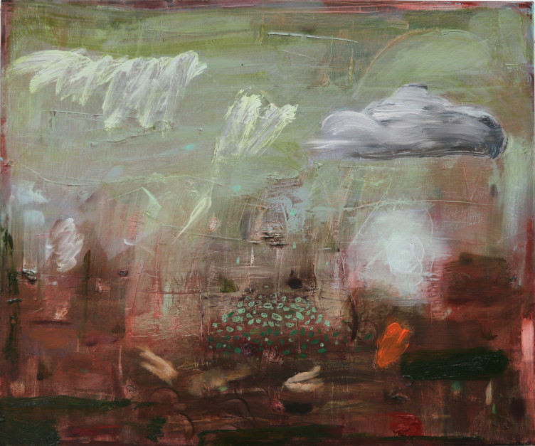 Robert Armstrong: Midnight Verses, oil on canvas, 2016 | Robert Armstrong and Anna Bjerger: Slips and Glimpses | Thursday 17 November  – Saturday 17 December 2016 | Kevin Kavanagh