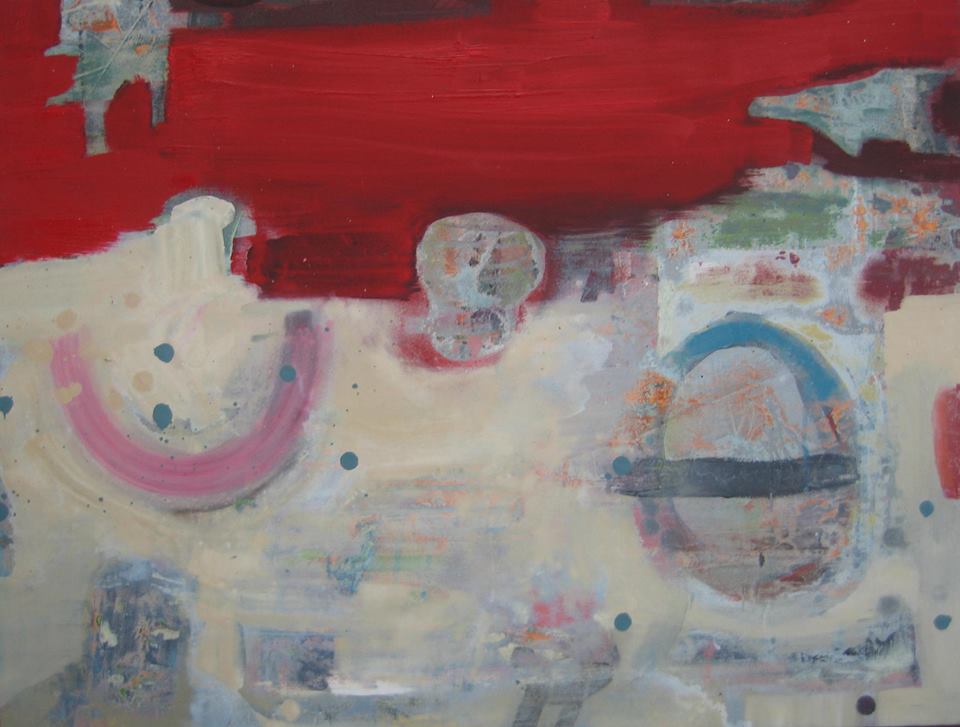 John Fitzsimons, oil on board | John Fitzsimons: Projections | Monday 20 March  – Sunday 30 April 2017 | Olivier Cornet Gallery