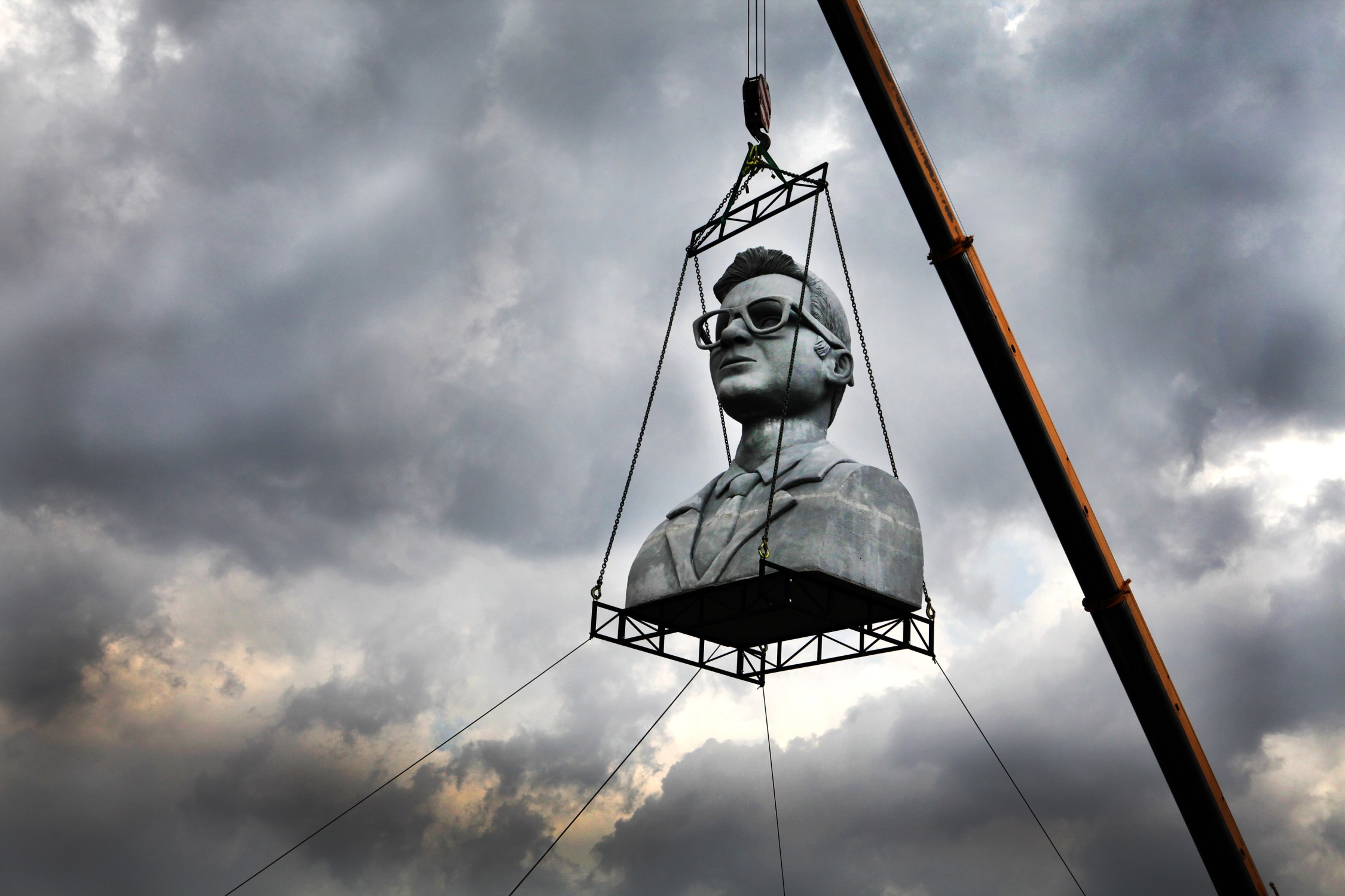 Yael Bartana: Zamach (Assassination), 2011, video still, courtesy of Annet Gelink Gallery, Amsterdam, and Sommer Contemporary Art, Tel Aviv | Yael Bartana: And Europe Will Be Stunned | Thursday 23 March  – Saturday 13 May 2017 | Golden Thread Gallery