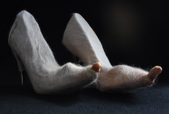 Dorothy Cross: Stiletto, 1994; photo Linda Hayden | Highlights from the Graeve Collection | Thursday 27 April  – Sunday 18 June 2017 | Limerick City Gallery