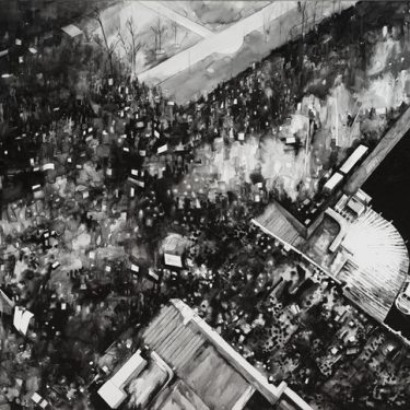 Joy Gerrard: Shot Crowd |  Millennium Court Arts Centre 
William Street, Portadown | Saturday 8 April to Wednesday 24 May 2017 | to 