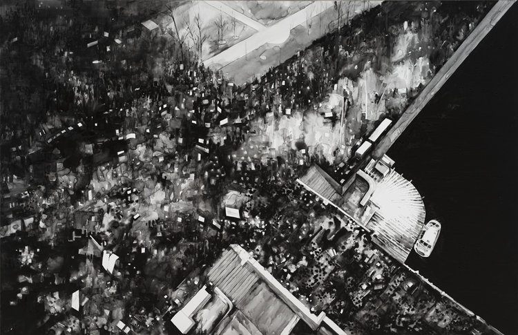 Joy Gerrard: Shot Crowd | Saturday 8 April  – Wednesday 24 May 2017 | Millennium Court Arts Centre