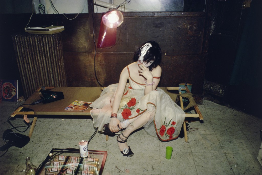 Trixie on the Cot, NYC, 1979, 40 x 30 inches, Cibachrome Print, © Nan Goldin | Nan Goldin: Weekend Plans | Friday 16 June  – Sunday 15 October 2017 | IMMA