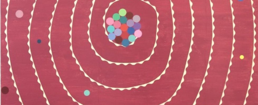 Ronnie Hughes_The space between, 2015, acrylic co-polymer on canvas, 100x183cm_smaller