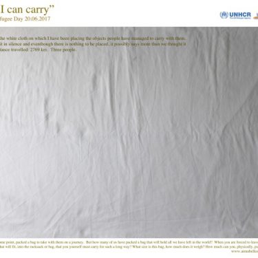 Annabel Konig: This I can Carry |  Various venues around the world | Tuesday 20 June 2017 | to 