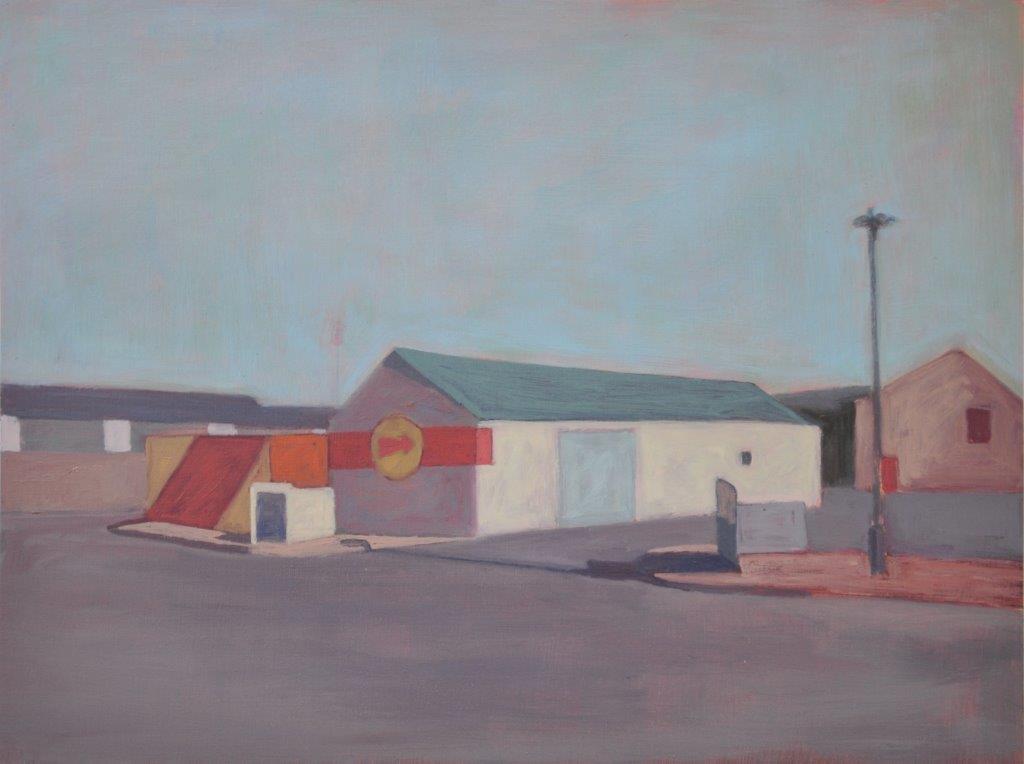 Vida Pain: Storage, oil on board, 30 x 40cm | Summer Group Show | Friday 21 July  – Saturday 26 August 2017 | Solomon Fine Art