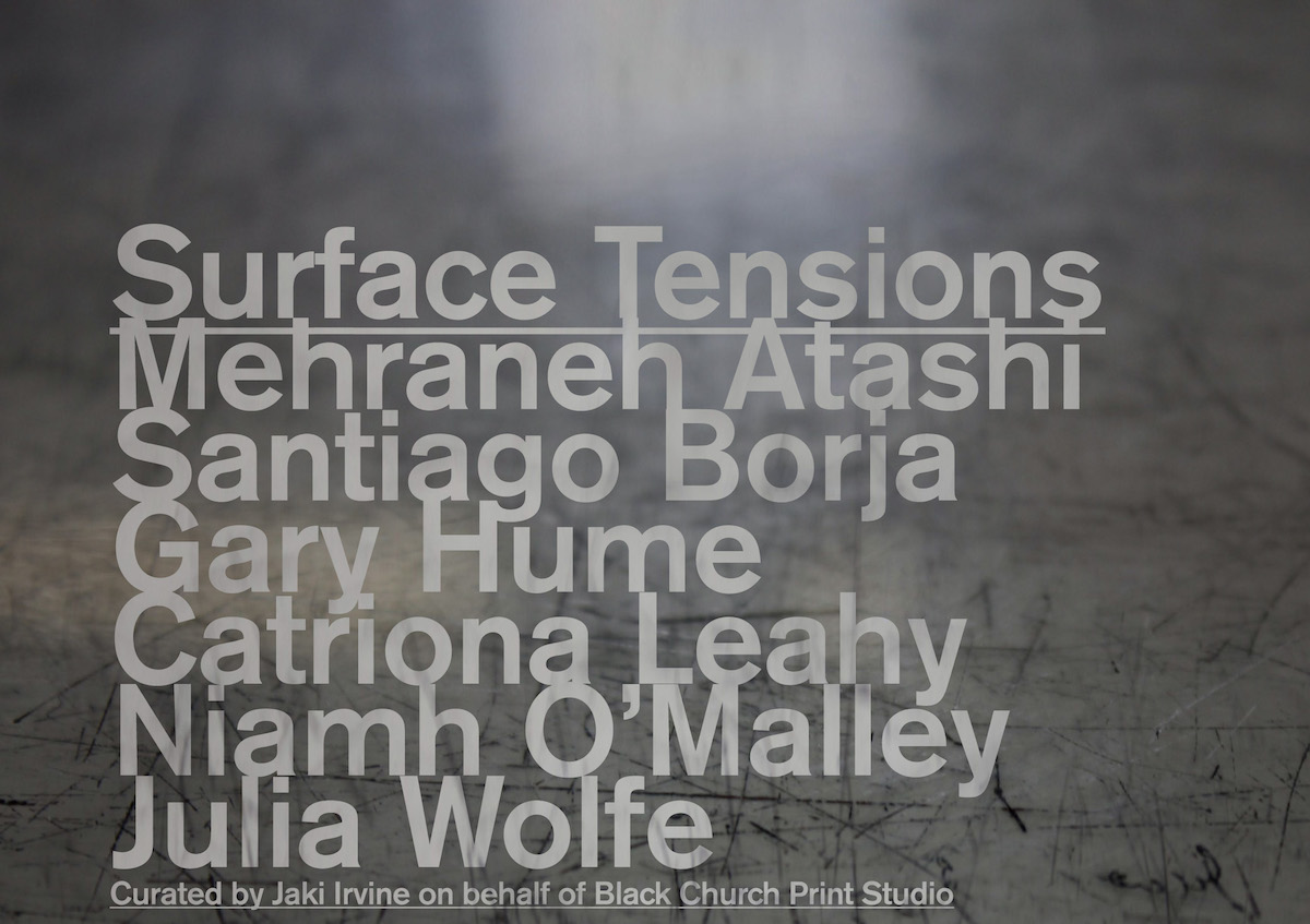 Surface Tensions | Friday 8 September  – Saturday 23 September 2017 | The Library Project