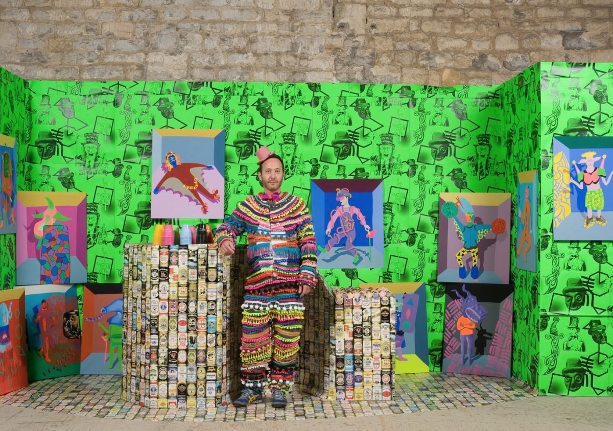 Photo credit: John Walter, The John McCririck Memorial Bar, 2013, Installation view Ambika P3, London. Photography by Jonathan Bassett © The artist. Courtesy the artist | Shonky: The Aesthetics of Awkwardness | Friday 20 October 2017  – Sunday 14 January 2018 | Metropolitan Arts Centre (The MAC)