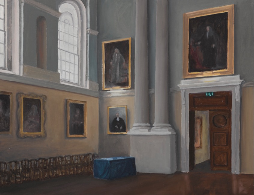 Eithne Jordan: Dining Hall II, 2017. Courtesy of the artist. | Eithne Jordan: Tableau | Thursday 12 October 2017  – Sunday 14 January 2018 | Hugh Lane Gallery