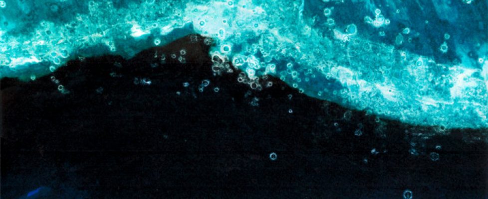 Tonn ii, stage proof for Behaviour & Attitudes commission, carborundum, paper 37.5 x 39cm, image 20 x 25cm, €350 unframed