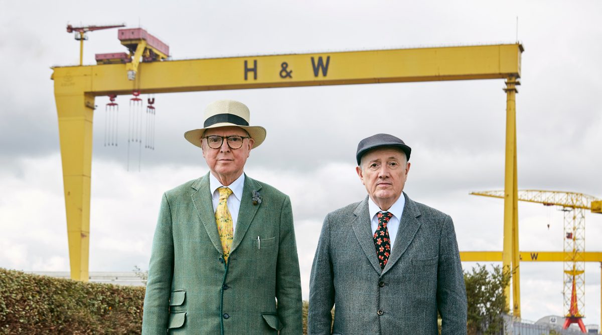 Gilbert and George: SCAPEGOATING PICTURES | Friday 26 January  – Sunday 22 April 2018 | Metropolitan Arts Centre (The MAC)