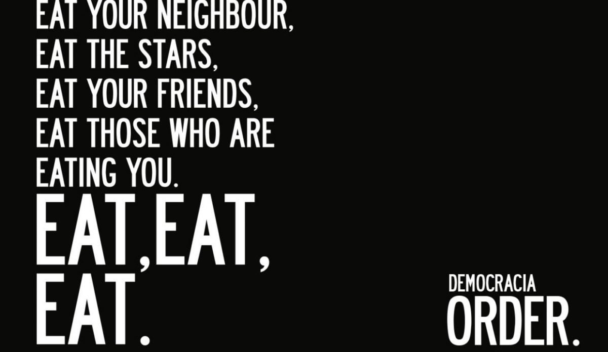 DEMOCRACIA | Saturday 28 April  – Saturday 23 June 2018 | Rua Red