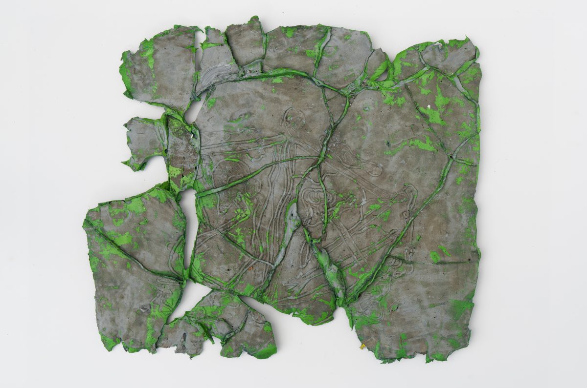 George Warren: Misprint, 2018, oil on silicon, 32 x 37 cm | George Warren:  Misprint | Thursday 3 May  – Saturday 2 June 2018 | Hillsboro Fine Art