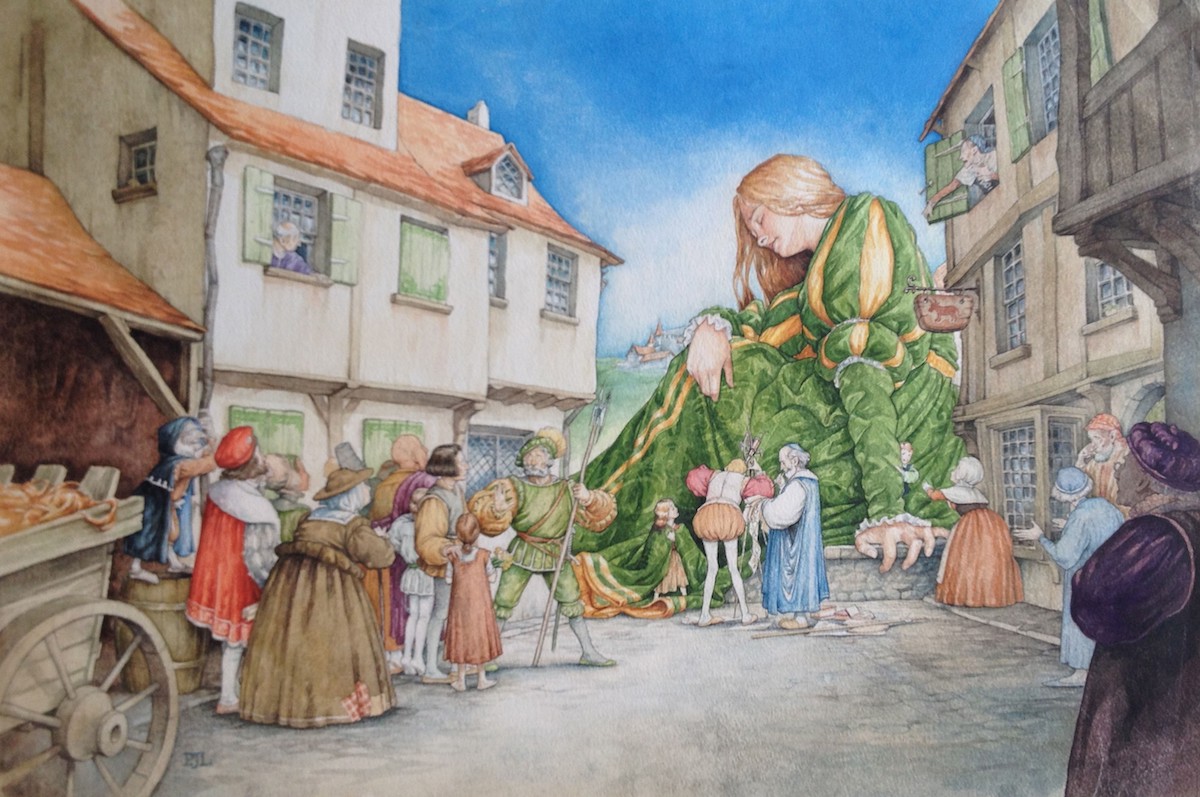 PJ Lynch: Pilgrims, Princesses and Beardy Old Men | Thursday 28 June  – Saturday 11 August 2018 | Garter Lane Arts Centre