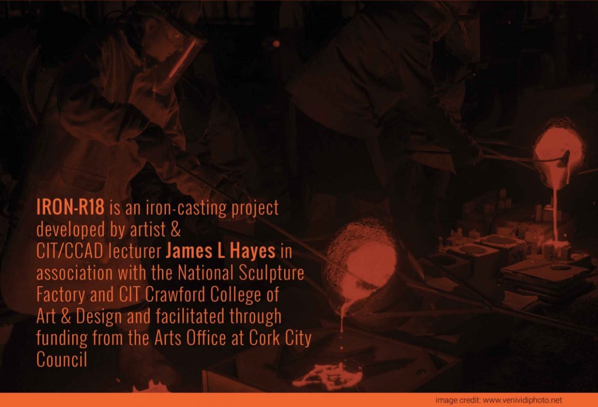 IRON R 2018 – The Iron Project – Open Call | Open call, deadline Monday 11 June  | National Sculpture Factory