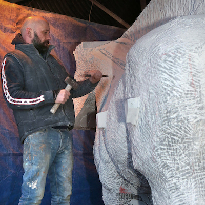 Invincible Spirit, by Simon Carman, on view |  McKeon Stone Stradbally, Co Laois | Saturday 9 June 2018 | to 