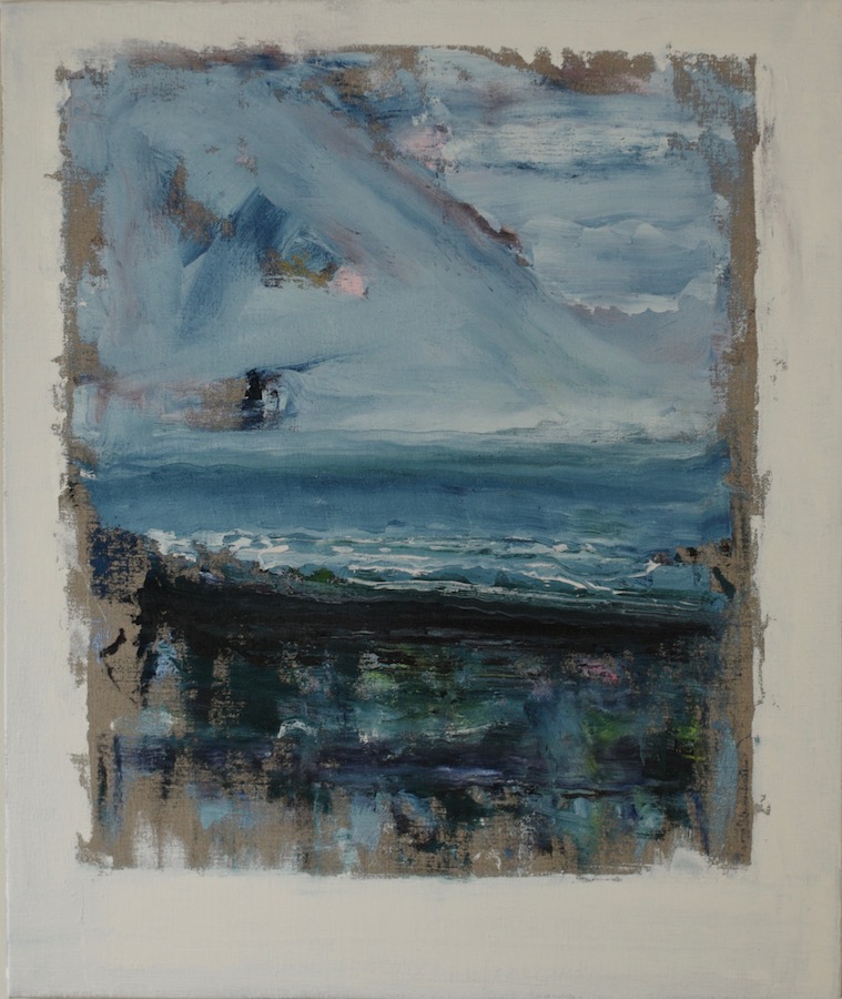 Eddie Kennedy: Invocation, 2018, oil on linen, 69 x 58 cm | Eddie Kennedy: Sing | Friday 26 October  – Saturday 24 November 2018 | Hillsboro Fine Art