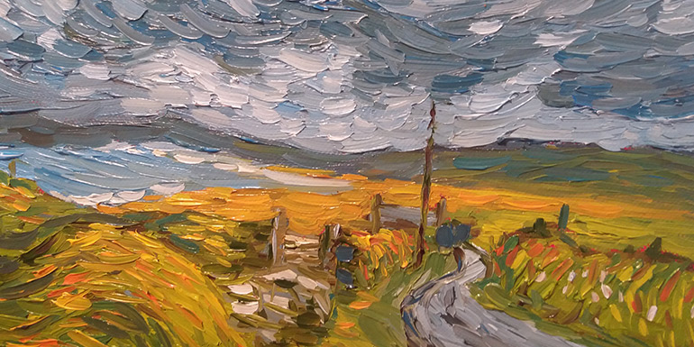 Sandra Hickey: Where Two Styles Meet | Thursday 3 January  – Friday 1 March 2019 | Triskel Arts Centre