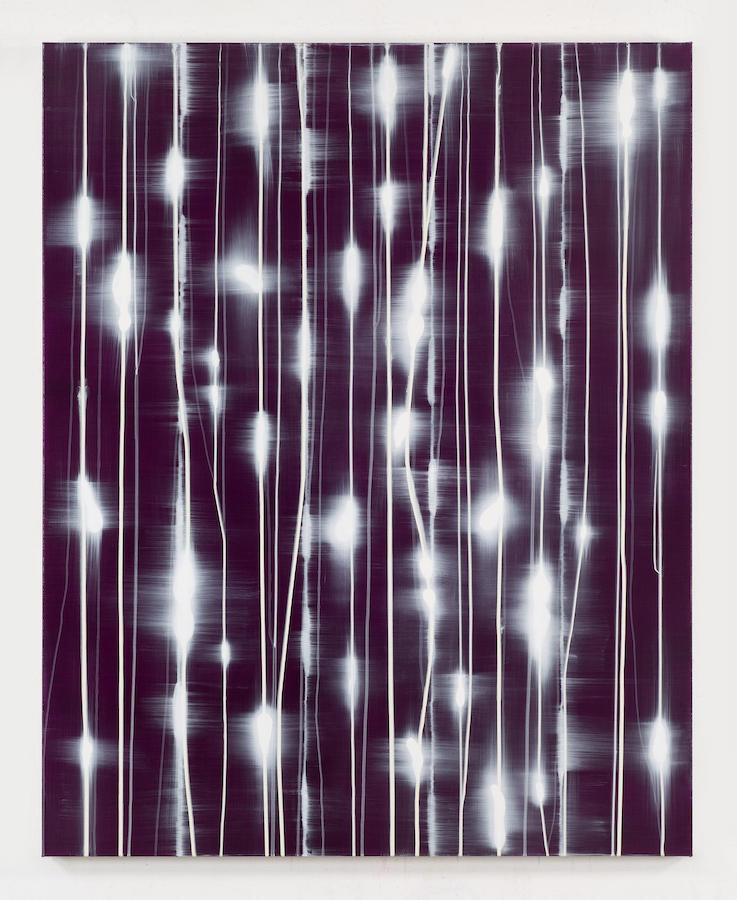 Mark Francis,  Lumen, 2018, acrylic on canvas, 153 x 122 cm / 60.2 x 48 in | Mark Francis: White Light | Friday 25 January  – Saturday 2 March 2019 | Kerlin Gallery