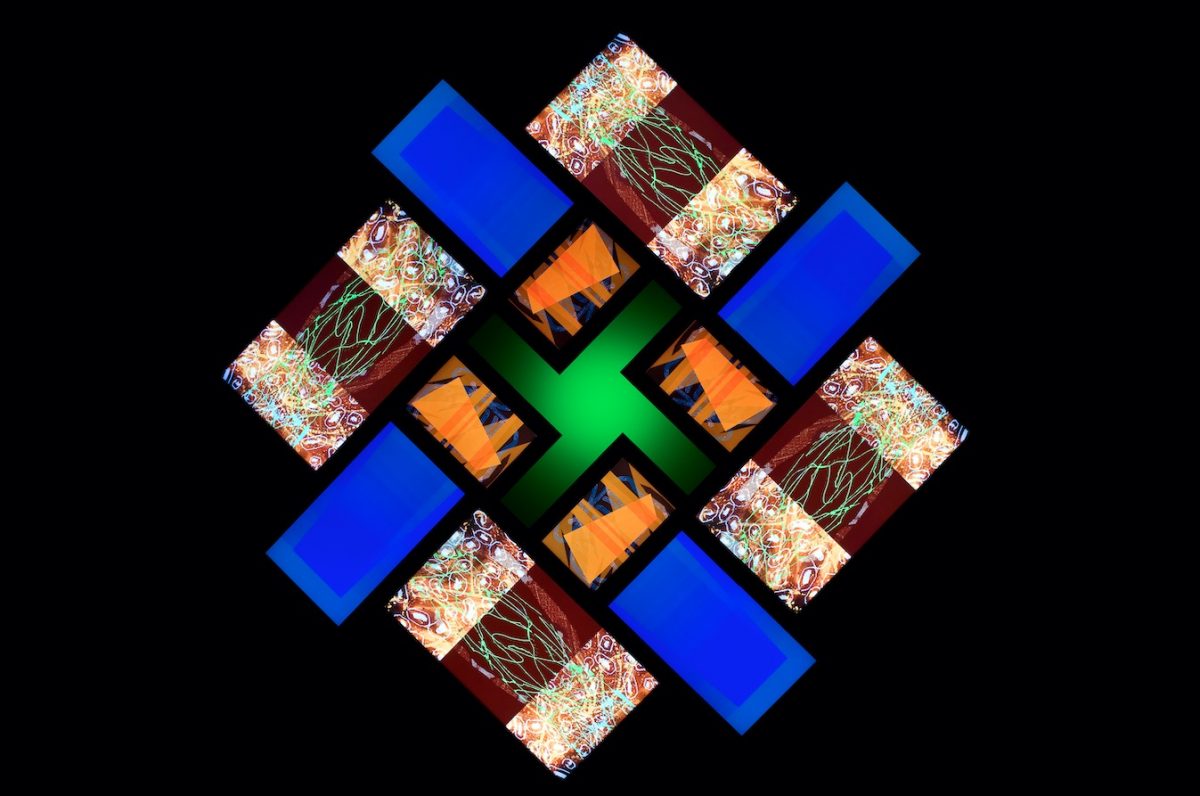 Brian Eno, 77 Million Paintings, Image courtesy of the artist and Lumen London | Brian Eno: 77 Million Paintings | Friday 18 January  – Sunday 24 February 2019 | Royal Hibernian Academy