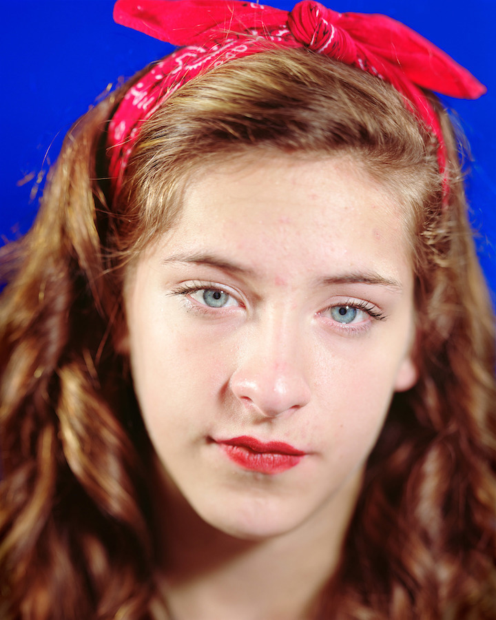 Eva O'Leary: Millie, 2017, archival pigment print, 54.6 x 68.5 cm | Eva O’Leary: Spitting Image | Saturday 12 January  – Sunday 3 March 2019 | Butler Gallery