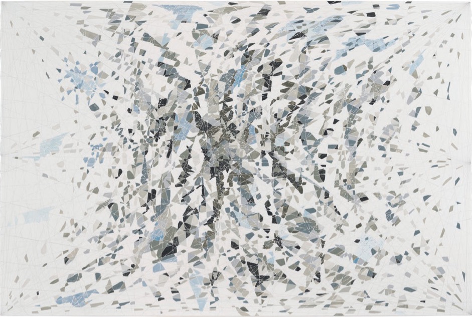 Sam Reveles: Drawing from Poulaphouca #2, 2018, gouache and pencil on paper, 76 x 114cm; © the artist | Sam Reveles: Poulaphouca | Saturday 16 March  – Sunday 12 May 2019 | Butler Gallery