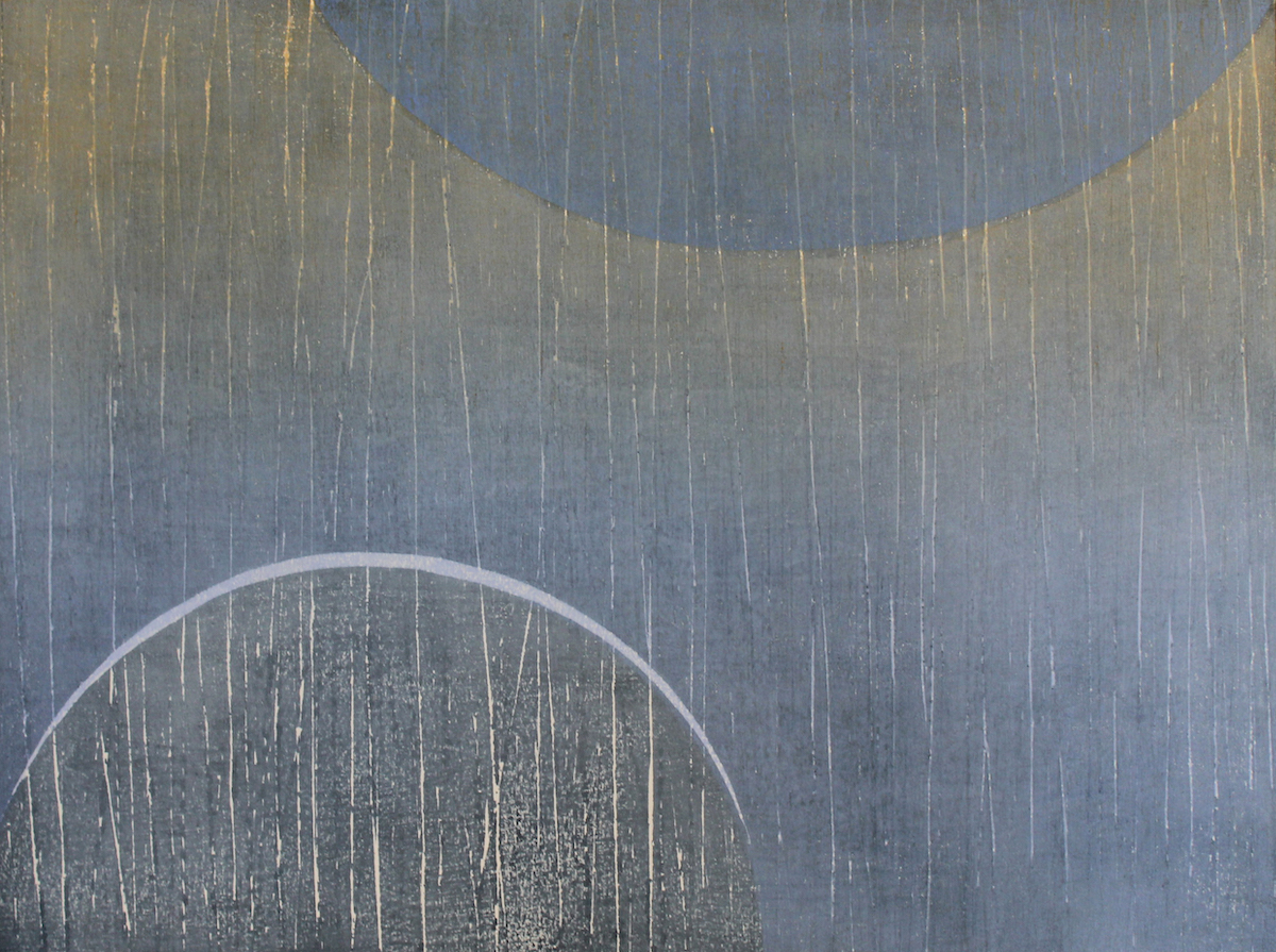 Kate MacDonagh, Indigo Moon Series II | Maria Simonds-Gooding and Kate MacDonagh: Echoes | Thursday 11 April  – Saturday 4 May 2019 | Graphic Studio Gallery