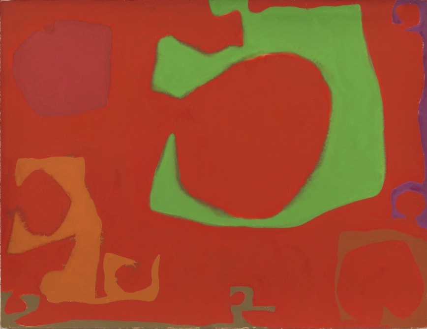 Patrick Heron: Number Three: August 1970, 1970, gouache on paper, 59 x 77.8cm | Collectibles | Friday 6 September  – Saturday 28 September 2019 | Solomon Fine Art