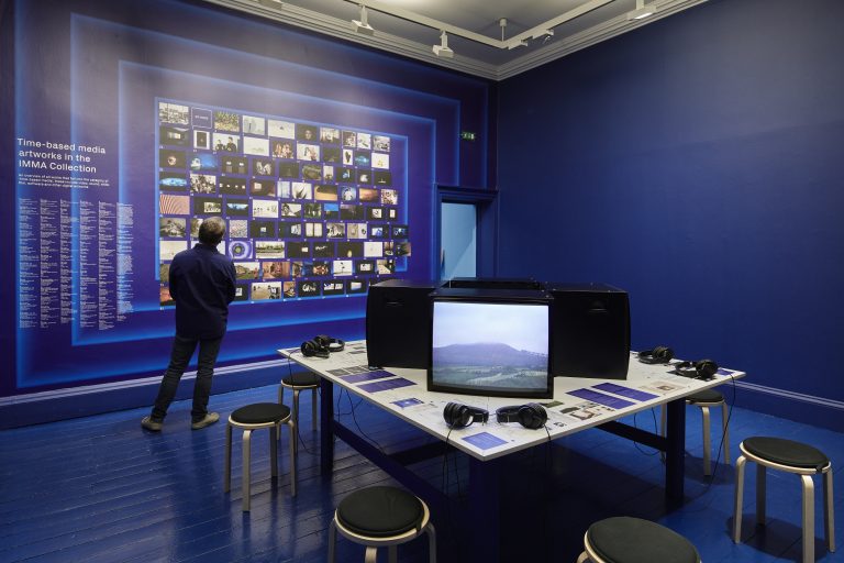 Installation view of IMMA Archive: 1990s From the Edge to the Centre. 13 December 2019 – autum 2020. IMMA, Dublin. Photo by Ros Kavanagh. | IMMA Archive: 1990s, From the Edge to the Centre | from Tuesday 30 June   – autumn 2020 | IMMA