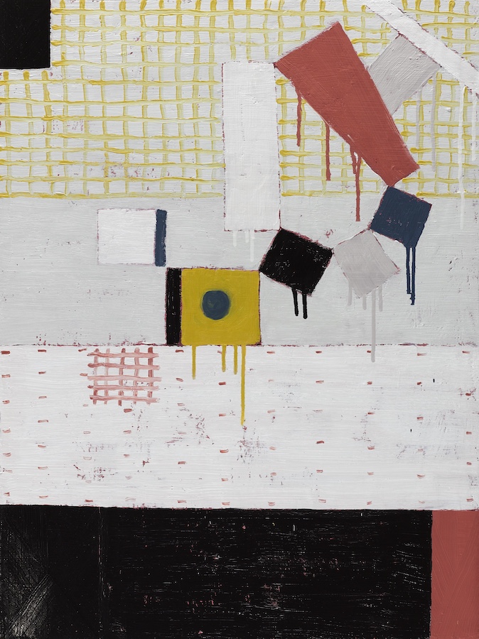 John Noel Smith: Multipolar VII, 2019, oil on board, 80 x 60 cm | John Noel Smith: Multipolar | Thursday 6 February  – Saturday 7 March 2020 | Hillsboro Fine Art