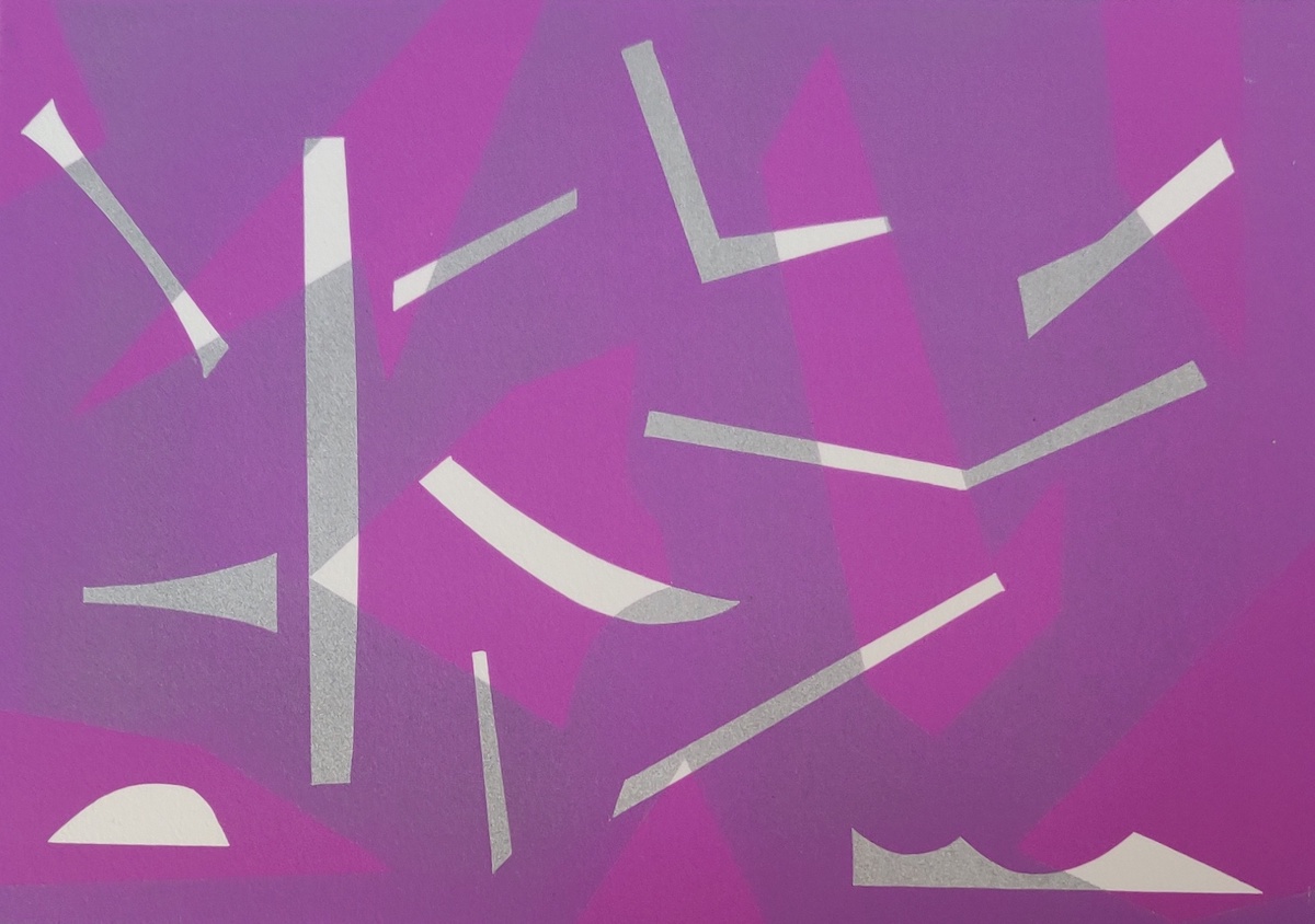 Yasuyoshi Tokida: p.w., woodcut, oil based ink printed on BFK, edition: 60; 20.3 x 29.3cm | YAN | Saturday 1 February  – Saturday 22 February 2020 | SO Fine Art Editions